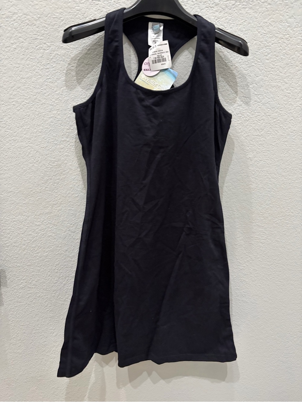 Patagonia Water Girl Black Racerback Dress, Sz M